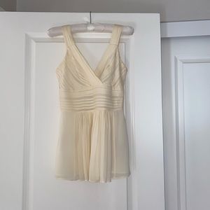 Burberry silk cream top